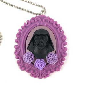 Star Wars Darth Vader Cameo Pendant Necklace